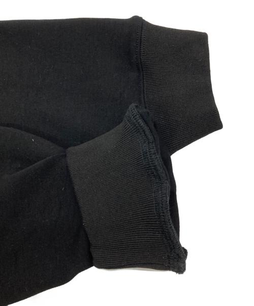 theory（セオリー）theory (セオリー) ダブルニットクロップハーフジップスウェット ブラック サイズ:Ｓの古着・服飾アイテム