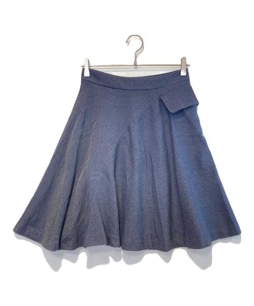 Vivienne Westwood RED LABEL（ヴィヴィアンウエストウッドレッドレーベル）Vivienne Westwood RED LABEL (ヴィヴィアンウエストウッドレッドレーベル) ウールスカート ネイビー サイズ:2の古着・服飾アイテム