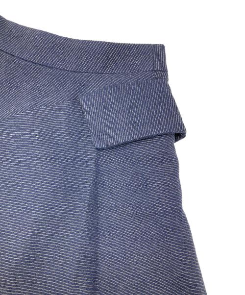 Vivienne Westwood RED LABEL（ヴィヴィアンウエストウッドレッドレーベル）Vivienne Westwood RED LABEL (ヴィヴィアンウエストウッドレッドレーベル) ウールスカート ネイビー サイズ:2の古着・服飾アイテム