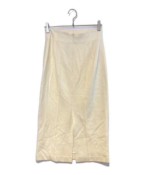 BEIGE（ベイジ）BEIGE (ベイジ) MAZARINE / Iラインスカート アイボリー サイズ:4 未使用品の古着・服飾アイテム