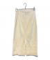 BEIGE (ベイジ) MAZARINE / Iラインスカート アイボリー サイズ:4 未使用品：6000円