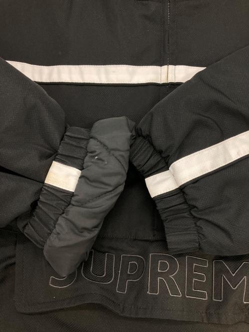 SUPREME（シュプリーム）SUPREME (シュプリーム) LACOSTE (ラコステ) Puffy Half Zip Pullover ブラック サイズ:Mの古着・服飾アイテム