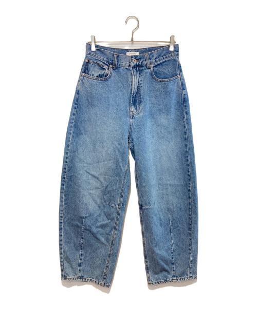 crewre（クルー）crewre (クルー) ソフトカーヴィーデニムパンツ インディゴ サイズ:3の古着・服飾アイテム