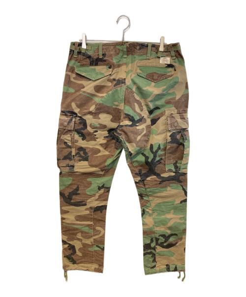 POLO RALPH LAUREN（ポロ・ラルフローレン）POLO RALPH LAUREN (ポロ・ラルフローレン) カモフラ柄カーゴパンツ オリーブ サイズ:34の古着・服飾アイテム