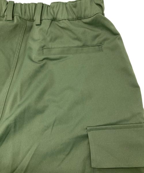 NEW BALANCE（ニューバランス）NEW BALANCE (ニューバランス) ストレッチツイルワイドカーゴパンツ オリーブ サイズ:Ｌの古着・服飾アイテム