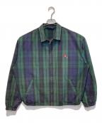POLO RALPH LAURENポロ・ラルフローレン）の古着「［古着］ブラックウォッチチェックスウィングトップ」｜グリーン