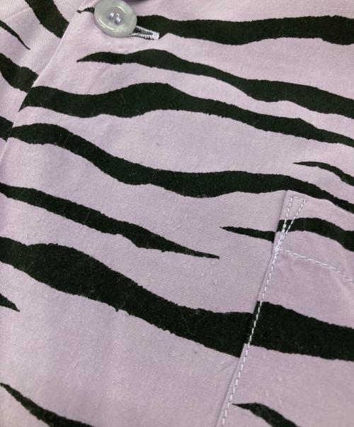 Star OF HOLLYWOOD（スターオブハリウッド）Star OF HOLLYWOOD (スターオブハリウッド) オープンカラーシャツ パープル サイズ:XLの古着・服飾アイテム