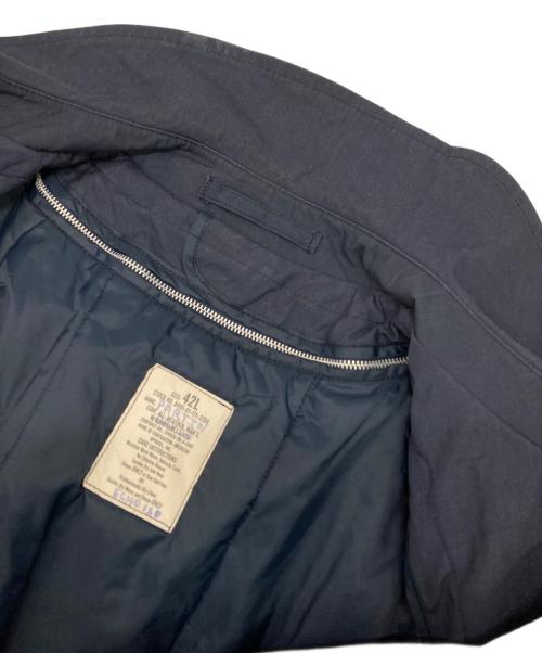 U'S NAVY（ユーエスネイビー）U'S NAVY (ユーエスネイビー) ［古着］トレンチコート ネイビー サイズ:42Lの古着・服飾アイテム