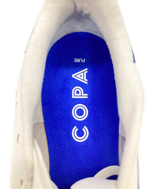 adidas（アディダス）adidas (アディダス) スニーカー ホワイト×ブルー サイズ:27cmの古着・服飾アイテム