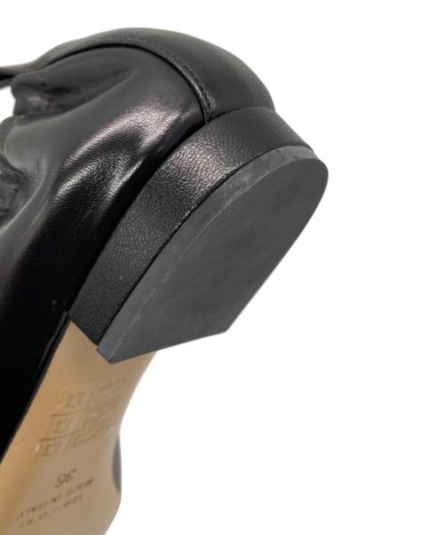 NEBULONIE（ネブローニ）NEBULONIE (ネブローニ) フラットシューズ ブラック サイズ:36（23.0cm～23.5cm相当）の古着・服飾アイテム