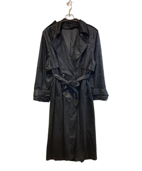 PERVERZE（パーバーズ）PERVERZE (パーバーズ) Large Double Brest Coat ブラック サイズ:FREEの古着・服飾アイテム