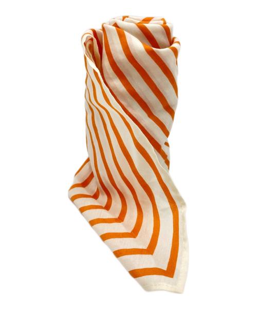 toteme（トーテム）toteme (トーテム) シルクスカーフ オレンジ サイズ:下記参照　の古着・服飾アイテム
