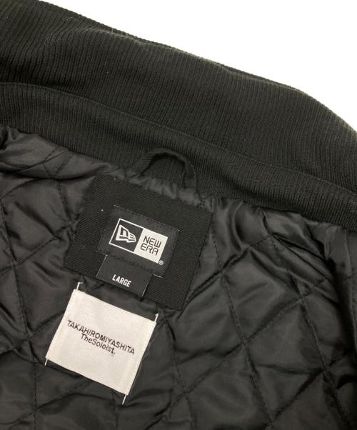 New Era（ニューエラ）New Era (ニューエラ) TAKAHIROMIYASHITA TheSoloIst. (タカヒロミヤシタ ザソロイスト) Wool Coach Jacket ブラック サイズ:Lの古着・服飾アイテム