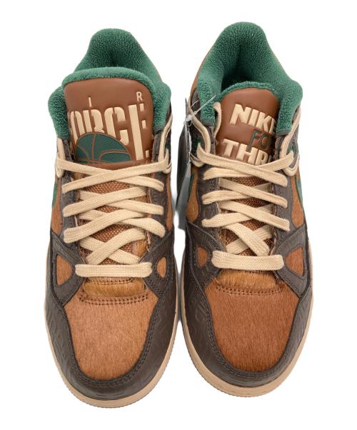 NIKE（ナイキ）NIKE (ナイキ) NIGO (二ゴー) AIR FORCE 3 LOW SP ブラウン×グリーン サイズ:US9 未使用品の古着・服飾アイテム