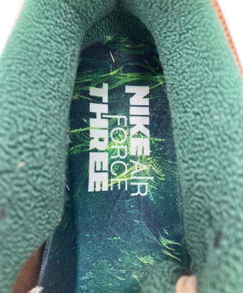 NIKE（ナイキ）NIKE (ナイキ) NIGO (二ゴー) AIR FORCE 3 LOW SP ブラウン×グリーン サイズ:US9 未使用品の古着・服飾アイテム