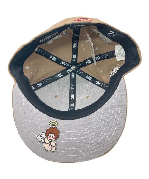 SUPREME（シュプリーム）SUPREME (シュプリーム) New Era (ニューエラ) キャップ ベージュ サイズ:7 1/2（59.6cm） 未使用品の古着・服飾アイテム