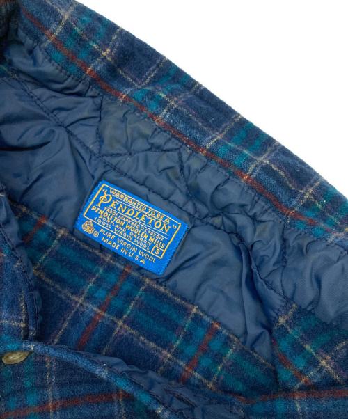 PENDLETON（ペンドルトン）PENDLETON (ペンドルトン) ［古着］ネルシャツ ネイビー サイズ:Sの古着・服飾アイテム