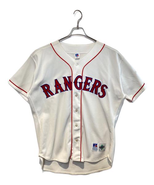 RUSSELL ATHLETIC（ラッセルアスレチック）RUSSELL ATHLETIC (ラッセルアスレチック) ［古着］ベースボールシャツ ホワイト サイズ:48（XL相当）の古着・服飾アイテム