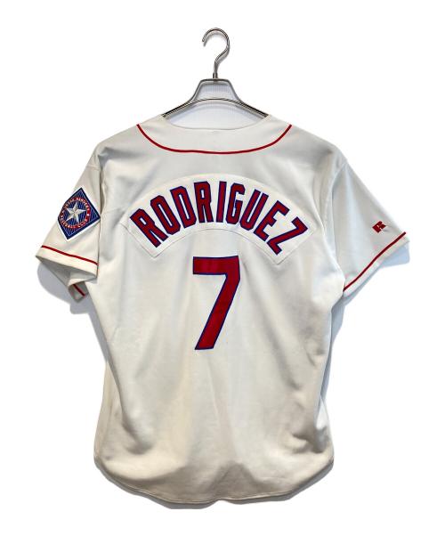 RUSSELL ATHLETIC（ラッセルアスレチック）RUSSELL ATHLETIC (ラッセルアスレチック) ［古着］ベースボールシャツ ホワイト サイズ:48（XL相当）の古着・服飾アイテム