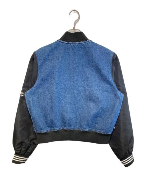 adidas（アディダス）adidas (アディダス) カレッジデニムジャケット インディゴ サイズ:XSの古着・服飾アイテム