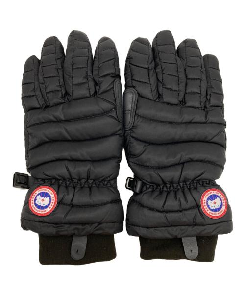 CANADA GOOSE（カナダグース）CANADA GOOSE (カナダグース) 手袋 ブラック サイズ:Ｓの古着・服飾アイテム