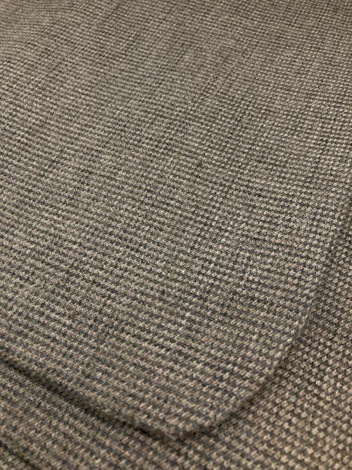 JOURNAL STANDARD relume（ジャーナルスタンダード レリューム）JOURNAL STANDARD relume (ジャーナルスタンダード レリューム) メランジチェックノーカラージャケット ブラウン サイズ:36の古着・服飾アイテム