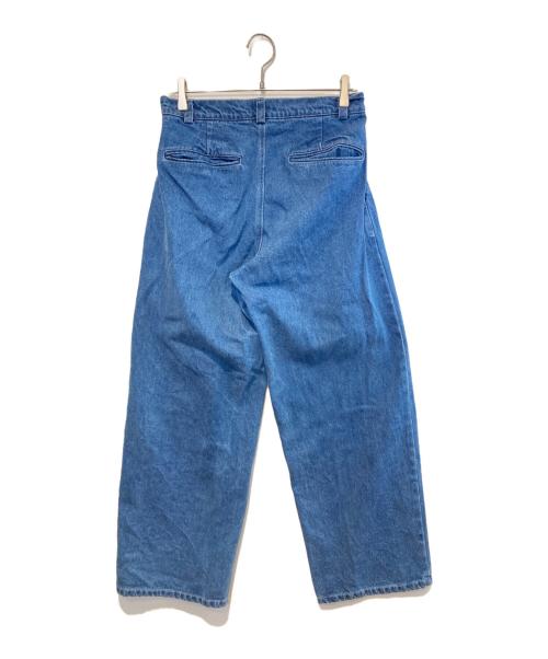 THE BOLDMAN（ザボールドマン）THE BOLDMAN (ザボールドマン) 2タックワイドデニム インディゴ サイズ:Mの古着・服飾アイテム