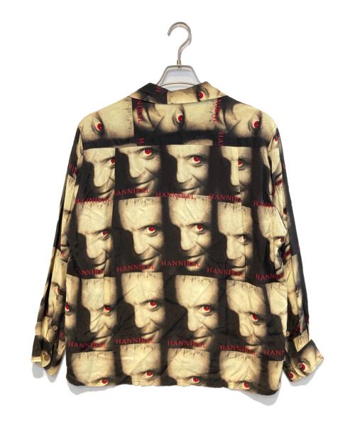 WACKO MARIA（ワコマリア）WACKO MARIA (ワコマリア) ハンニバル L/S ハワイアンシャツ ブラック サイズ:Ｍの古着・服飾アイテム