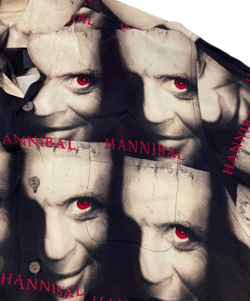WACKO MARIA（ワコマリア）WACKO MARIA (ワコマリア) ハンニバル L/S ハワイアンシャツ ブラック サイズ:Ｍの古着・服飾アイテム