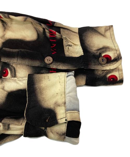 WACKO MARIA（ワコマリア）WACKO MARIA (ワコマリア) ハンニバル L/S ハワイアンシャツ ブラック サイズ:Ｍの古着・服飾アイテム