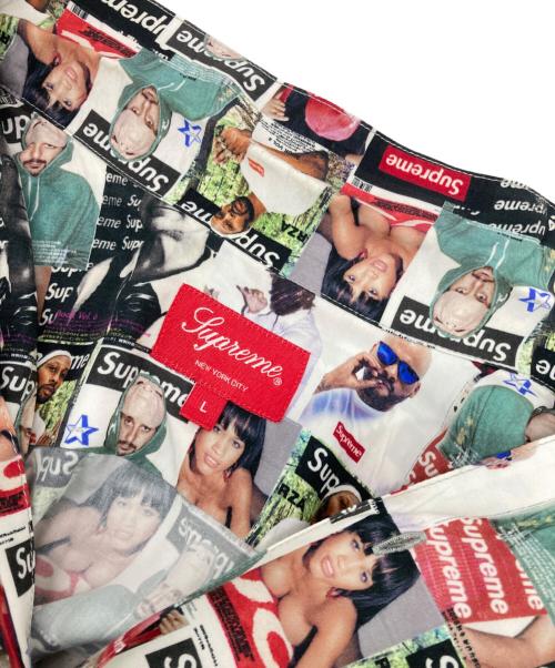 SUPREME（シュプリーム）SUPREME (シュプリーム) マガジン S/S シャツ マルチカラー サイズ:Ｌの古着・服飾アイテム