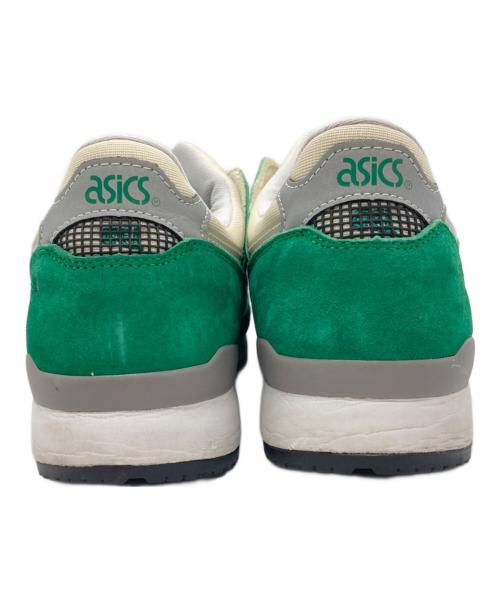asics（アシックス）asics (アシックス) AWAKE NY (アウェイク ニューヨーク) スニーカー グリーン×アイボリー サイズ:28cmの古着・服飾アイテム