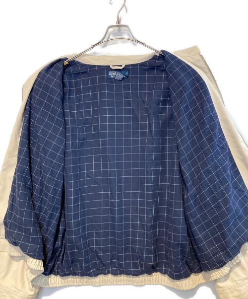 POLO RALPH LAUREN（ポロ・ラルフローレン）POLO RALPH LAUREN (ポロ・ラルフローレン) ［古着］スイングトップ ベージュ サイズ:XLの古着・服飾アイテム