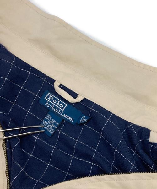POLO RALPH LAUREN（ポロ・ラルフローレン）POLO RALPH LAUREN (ポロ・ラルフローレン) ［古着］スイングトップ ベージュ サイズ:XLの古着・服飾アイテム