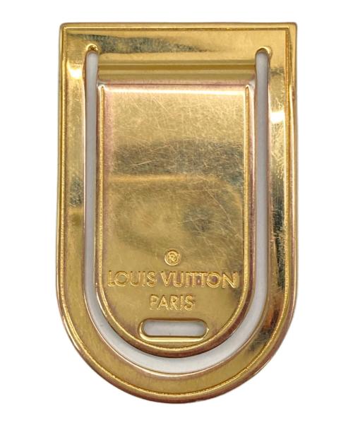 LOUIS VUITTON（ルイ ヴィトン）LOUIS VUITTON (ルイ ヴィトン) マネークリップ ゴールドカラー サイズ:下記参照　の古着・服飾アイテム