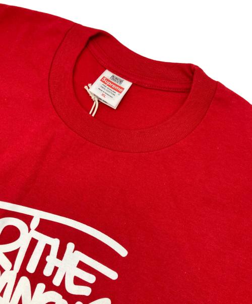 SUPREME（シュプリーム）SUPREME (シュプリーム) MARITHE+FRANCOIS GIRBAUD (マリテフランソワジルボー) コラボT レッド サイズ:XL 未使用品の古着・服飾アイテム