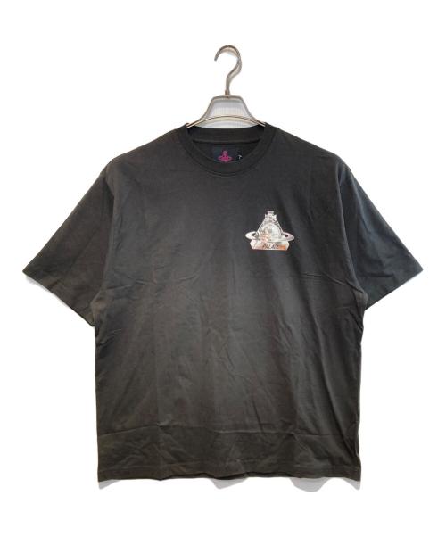 PALACE（パレス）PALACE (パレス) Vivienne Westwood (ヴィヴィアンウエストウッド) オーブTシャツ ブラック サイズ:XLの古着・服飾アイテム