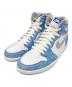 NIKE（ナイキ）の古着「AIR JORDAN 1 RETRO HIGH OG」｜ブルー×ホワイト