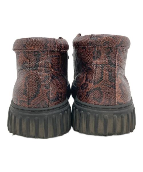 CLARKS（クラークス）CLARKS (クラークス) Martin Rose (マーティンローズ) コラボワラビーブーツ ブラウン サイズ:25.5cmの古着・服飾アイテム