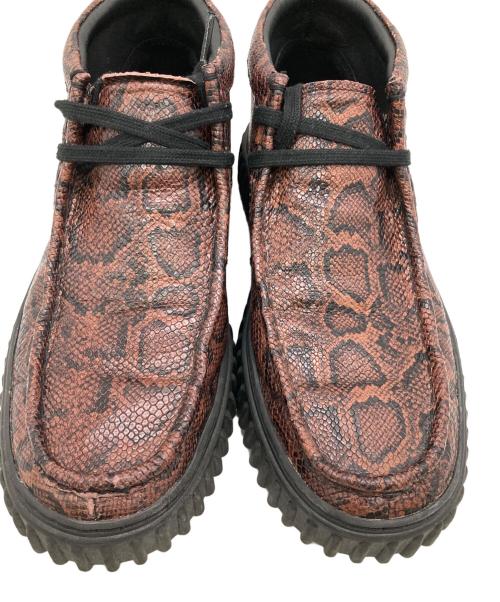 CLARKS（クラークス）CLARKS (クラークス) Martin Rose (マーティンローズ) コラボワラビーブーツ ブラウン サイズ:25.5cmの古着・服飾アイテム