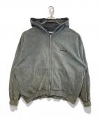 SUPPLIERサプライヤー）の古着「フェードジップパーカー」｜グレー