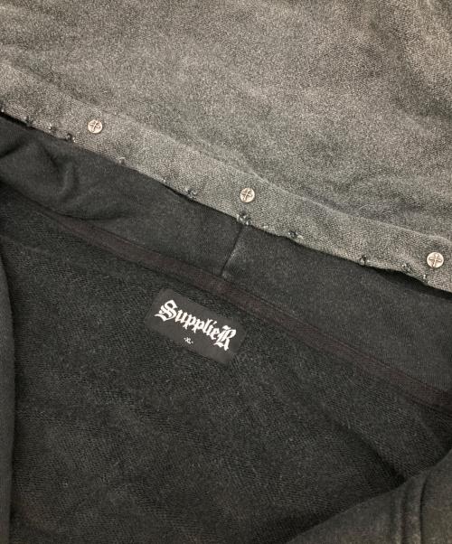SUPPLIER（サプライヤー）SUPPLIER (サプライヤー) フェードジップパーカー グレー サイズ:XLの古着・服飾アイテム
