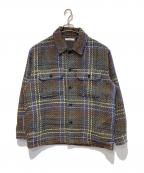 JOURNAL STANDARD relumeジャーナルスタンダード レリューム）の古着「TECH チェックツイードCPO」｜グレー
