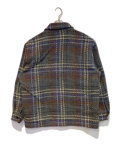 JOURNAL STANDARD relume（ジャーナルスタンダード レリューム）JOURNAL STANDARD relume (ジャーナルスタンダード レリューム) TECH チェックツイードCPO グレー サイズ:Lの古着・服飾アイテム