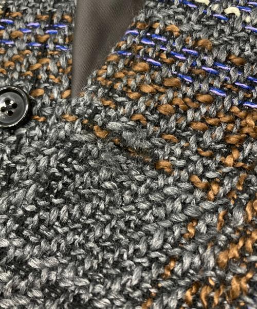 JOURNAL STANDARD relume（ジャーナルスタンダード レリューム）JOURNAL STANDARD relume (ジャーナルスタンダード レリューム) TECH チェックツイードCPO グレー サイズ:Lの古着・服飾アイテム