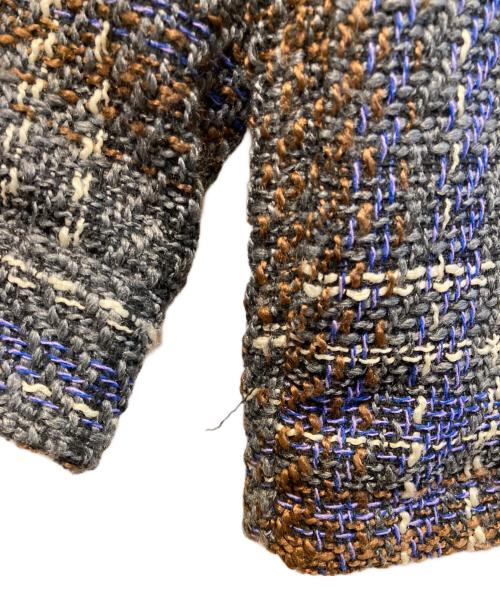 JOURNAL STANDARD relume（ジャーナルスタンダード レリューム）JOURNAL STANDARD relume (ジャーナルスタンダード レリューム) TECH チェックツイードCPO グレー サイズ:Lの古着・服飾アイテム