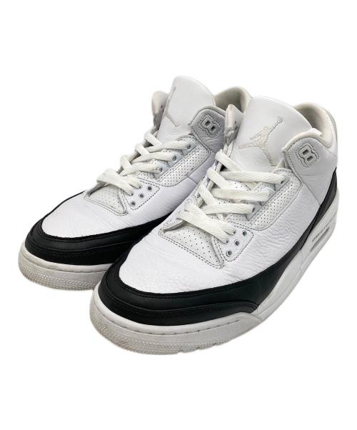 NIKE（ナイキ）NIKE (ナイキ) FRAGMENT DESIGN (フラグメントデザイン) AIR JORDAN 3 RETRO SP ホワイト サイズ:US10.5の古着・服飾アイテム