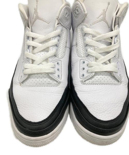 NIKE（ナイキ）NIKE (ナイキ) FRAGMENT DESIGN (フラグメントデザイン) AIR JORDAN 3 RETRO SP ホワイト サイズ:US10.5の古着・服飾アイテム