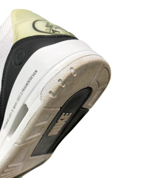 NIKE（ナイキ）NIKE (ナイキ) FRAGMENT DESIGN (フラグメントデザイン) AIR JORDAN 3 RETRO SP ホワイト サイズ:US10.5の古着・服飾アイテム