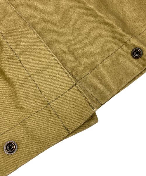 BLUE BLUE（ブルーブルー）BLUE BLUE (ブルーブルー) ジャーマンクロスモーターサイクルコート オリーブ サイズ:2の古着・服飾アイテム